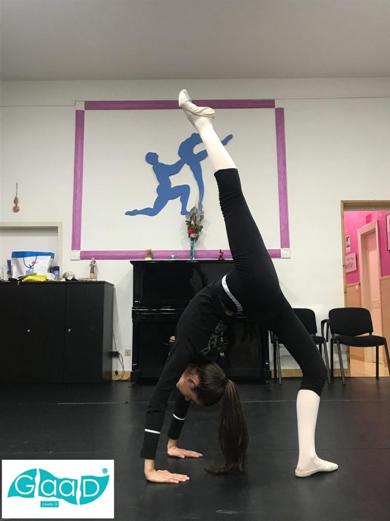 ginnastica artistica applicata alla danza
