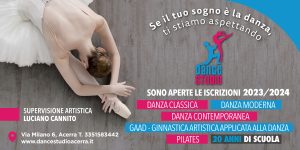 Iscrizioni 2023 Danza Acerra