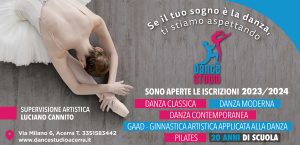 Iscrizioni 2023 Danza A